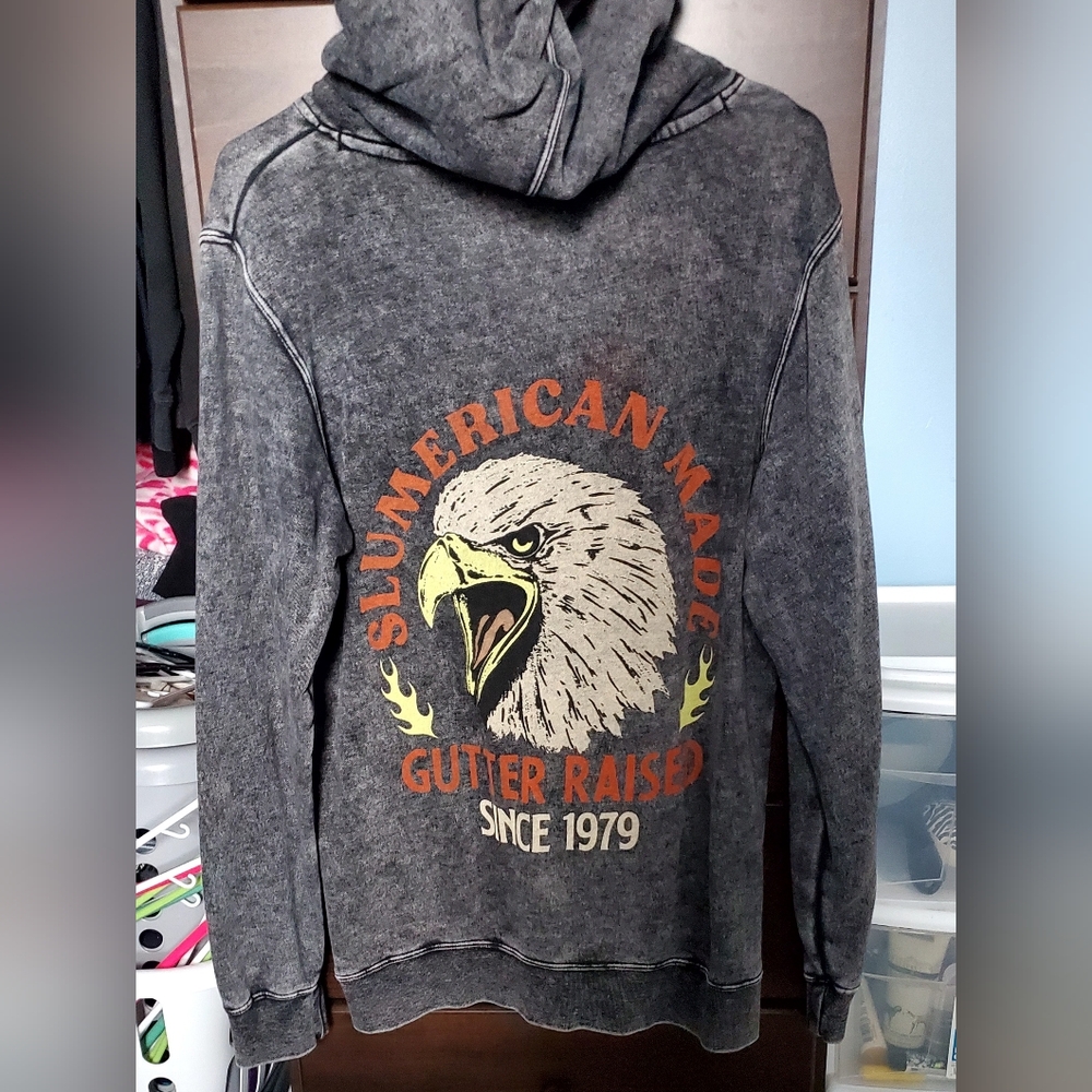 Slumerican Hoodie Unisex‎ Size Small